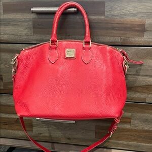 Dooney & Bourke Vibrant Red Satchel